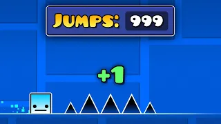 ¿Cuántas veces puedes saltar en Geometry Dash?