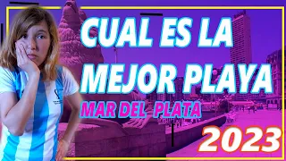 ¿CUAL ES LA MEJOR PLAYA? MAR DEL PLATA , TEMPORADA 2023 | ARGENTINA | Joel y Daimy