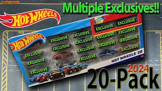 Unboxing:🔥Hot Wheels 2024🔥 20-Pack !!