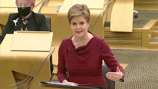 First Minister's Questions - 23 December 2021