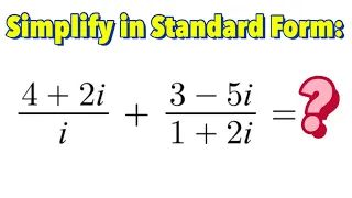 Simplifying Complex Numbers (Part 1)