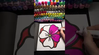 ASMR Realtime coloring - fast video under shirts!