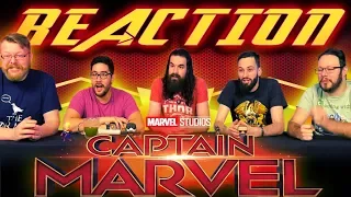 Marvel Studios' Captain Marvel - "Big Game" TV Spot REACTION!!