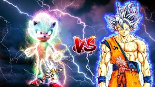 Sonic Chaos RN OP(All Form) VS Son Goku MUI 3.5 JUS in Jump Force Mugen