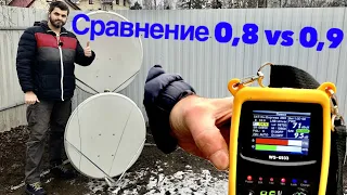 0,9 или 0,8? Обзор и сравнение Cпутниковых Антенн Супрал