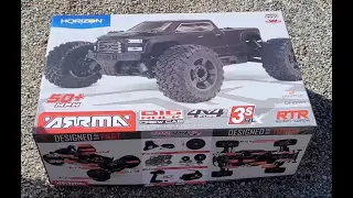 Arrma Big Rock 3S Unboxing and First Impressions