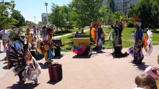 Концерт эквадорских индейцев Sumac Kuyllur в Волгограде. 22.06.2012