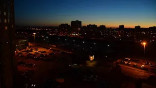 Kudrovo - sunset time-lapse