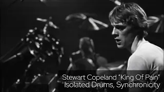 Stewart Copeland "King of Pain" Isolated Drums