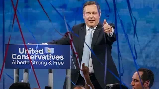 'We have been targeted': Kenney gives fiery victory speech