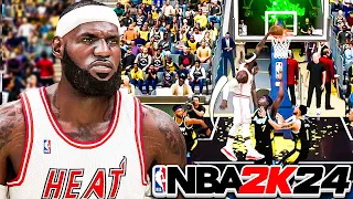 Lebron James & the 2013 Heat in NBA 2K24 Play Now Online!