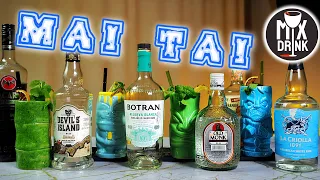 ТИКИ Май Тай и Белые РОМы - Botran, Devil's Island, Олд Монк, La Criolla | Mai Tai cocktail