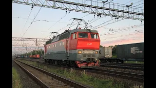 Поездка на ЧС2Т-1039. A trip on the electric locomotive Skoda ChS2T-1039.