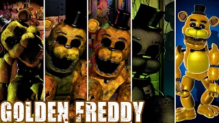 Evolution of Golden Freddy in FNAF (2014-2020)