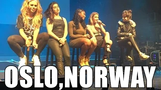 FIFTH HARMONY #727TourOslo Norway Q&A (SOUNDCHECK)