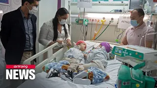 Conjoined twins separated in Brazil following surgery with VR help