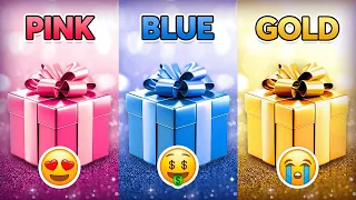 Choose Your Gift...! Pink, Blue or Gold 💗💙⭐️ How Lucky Are You? 😱 Moca Quiz