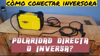 que POLARIDAD utilizar para SOLDAR con soldadora inverter.