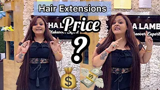 Nisha lambha hair extensions price ?