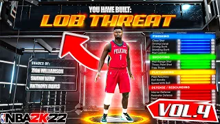 BEST LOB THREAT BUILD ON NBA 2K22 CURRENT GEN! RARE BUILD SERIES VOL. 4