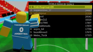 I'M #1 IN THE LEADERBOARD!!! | Touch Football / Soccer Roblox