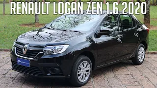 Avaliação: Renault Logan Zen 1.6 2020