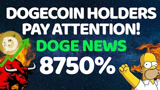 BREAKING: DOGECOIN HOLDERS NEED TO HEAR THIS NOW! | MASSIVE PUMP COMING | DOGECOIN NEWS TODAY 🔥