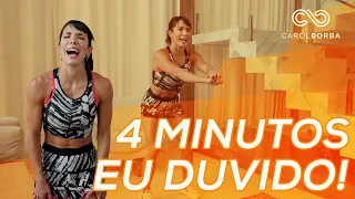 4 Minutos para Tonificar as Coxas - Carol Borba