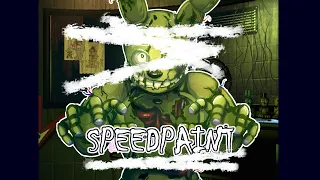 [SpeedPaint] Springtrap | FNaF |