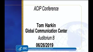 June 2019 ACIP Meeting - Welcome & Introductions; HPV