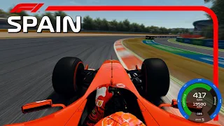 2000HP F1 Car Around Spain | Hotlap