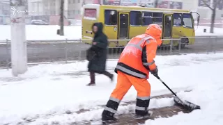 Весенняя метель в Симферополе