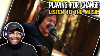 Listen to the Music feat. Tom Johnston (The Doobie Brothers) | Playing For Change | REACTION/REVIEW