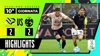 Palermo vs Spezia 2-2 | Pareggio spettacolare al Renzo Barbera | HIGHLIGHTS SERIE BKT 2023 - 2024