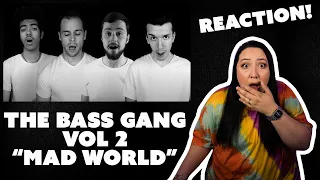 REACTING TO THE BASS GANG - MAD WORLD (COLLABORATION!)