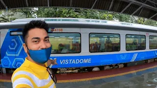 Mumbai to Pune Vistadome Coach Journey in Monsoon | Deccan Express | Vistadome Train Mumbai To Pune