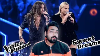 Indian Reacts To MARIA SADOWSKA VS MICHAŁ SZPAK - SWEET DREAMS THE VOICE OF POLAND 8 REACTION