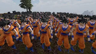 400 Goku's vs 2 Million Goblin Warriors Ultimate Epic Battle Simulator 2