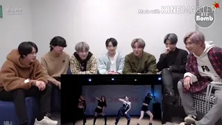 bts reaction to blackpink kill this love dance practice