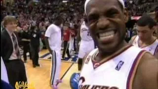 LeBron James Dancing Like Michael Jackson vs Joakim Noah - Billie Jean