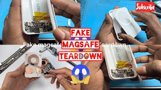 Apple magsafe power bank Teardown | Fake apple magsafe power bank #applemagsafe #magsafe #teardown