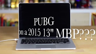 Will playerunknown battlegrounds run on a 2015 Macbook pro 13"???