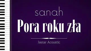 sanah - Pora roku zła / Karaoke / Piano Instrumental