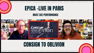 Epica  - Consign to Oblivion - Live (Have to see this one-Wow) : Reaction