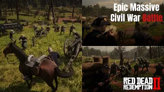 Epic Massive Battle | American Civil War - Red Dead Redemption 2 PC mods