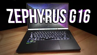 Asus Zephyrus G16 Review (RTX 4060), Unboxing, Benchmarks, 5+ Games, Overclock, Display Test, More!