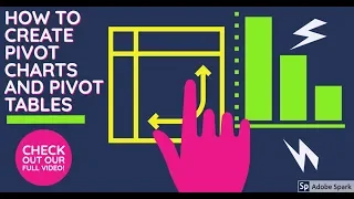 Introduction to Pivot Tables, Charts, and Dashboards in Excel