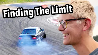 Trying Backwards Entry Drifting! BMW E36 Turbo!