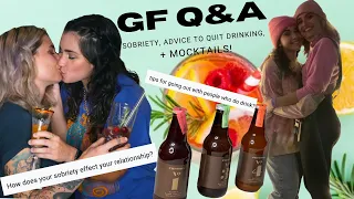q&a w/my girlfriend: our sober lesbian relationship & advice for giving up alcohol | Jenna Larson