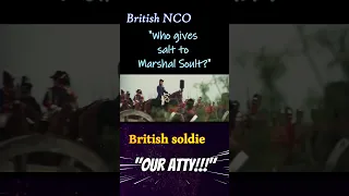 British Infantry Cheering Wellington Before Battle Starts - WATERLOO 1970 MOVIE